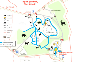 Möllner Wildpark ‚Uhlenkolk‘ wird wieder geöffnet