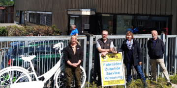 Mit dem Fahrrad zum Uhlenkolk