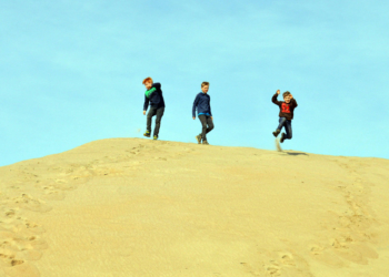Ab in die Wüste – Das Ferienprogramm des GeoPark Nordisches Steinreich