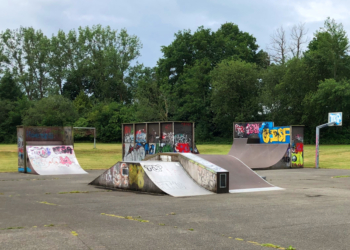 Skaterplatz in Berkenthin wieder geöffnet
