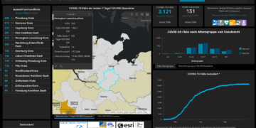 Gemeldete Covid19-Fälle, Stand 15. Juni