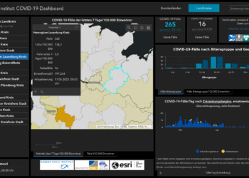 Gemeldete Covid19-Fälle, Stand 17. Juni