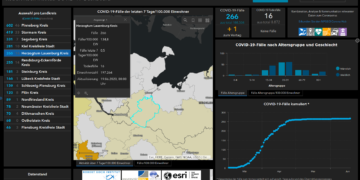 Gemeldete Covid19-Fälle, Stand 19. Juni