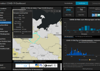 Gemeldete Covid19-Fälle, Stand 24. Juni