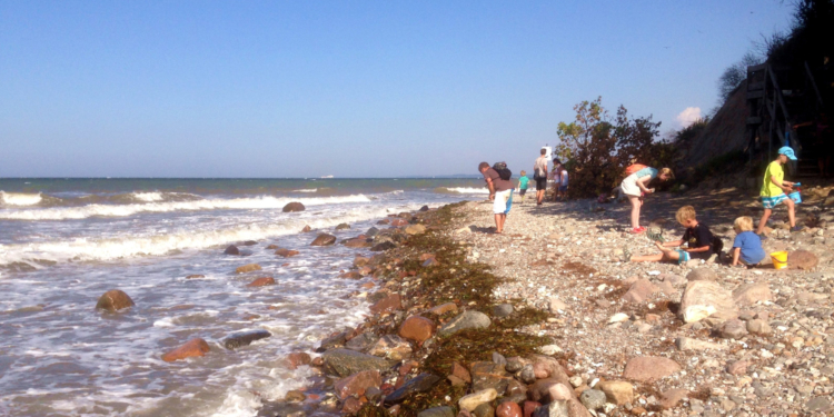 GeoPark: Steine am Strand
