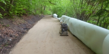 Waldwanderweg am Ratzeburger Küchensee gesichert