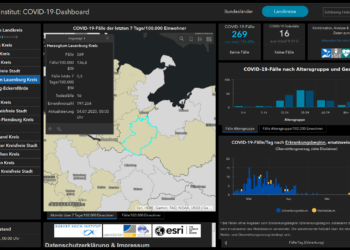 Gemeldete Covid19-Fälle, Stand 4. Juli