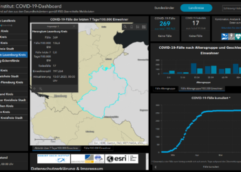 Gemeldete Covid19-Fälle, Stand 13. Juli
