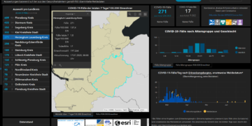 Gemeldete Covid19-Fälle, Stand 17. Juli