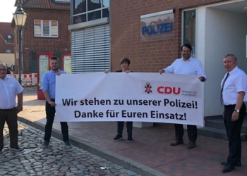 CDU Herzogtum Lauenburg: Wir stehen an der Seite unserer Polizei