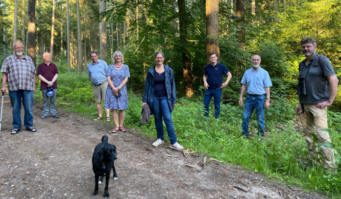 Nina Scheer_Waldbegehung