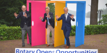 Empfang für den Präsidenten von Rotary International Holger Knaack