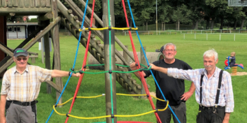 Neues Spielgerät auf dem Steinhorster Spielplatz