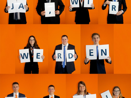 ‚Wir werden Banker‘ – Volksbanken und Raiffeisenbanken begrüßen 11 neue Auszubildende