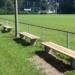 Neue Sitzbänke für den Steinhorster Sportplatz
