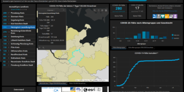 Gemeldete Covid19-Fälle, Stand 1. August