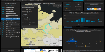 Gemeldete Covid19-Fälle, Stand 12. August