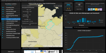 Gemeldete Covid19-Fälle, Stand 18. August