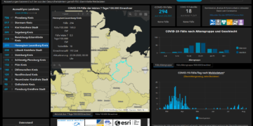 Gemeldete Covid19-Fälle, Stand 23. August