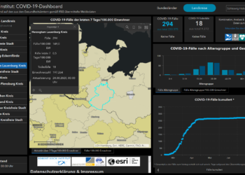 Gemeldete Covid19-Fälle, Stand 24. August