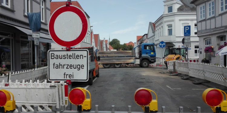 Erneuerung der Domstraße wird jetzt im Kreuzungsbereich Großen Kreuzstraße fortgesetzt