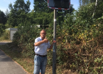 Neues Geschwindigkeitsmessgerät für Büchen