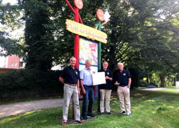 Kiwanis Club hilft dem Kinderschutzbund