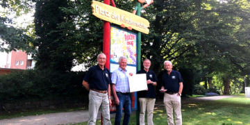 Kiwanis Club hilft dem Kinderschutzbund