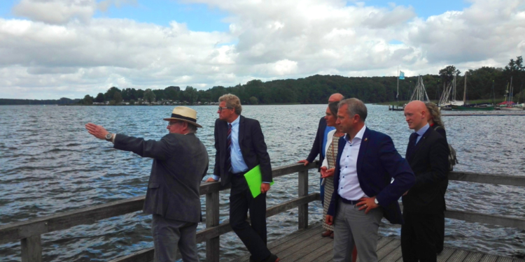 Schleswig-Holsteins Wirtschaftsminister in Sachen Binnentourismus zu Besuch in Ratzeburg