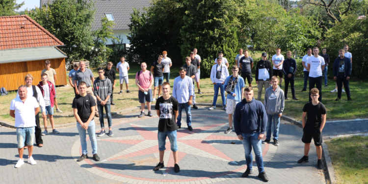 Einschulung im lauenburgischen Baugewerbe