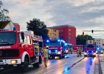 Einsatzreicher August für die freiwillige Feuerwehr Mölln