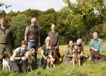 ASP-Hundestaffel hat die Such-Prüfung erfolgreich bestanden