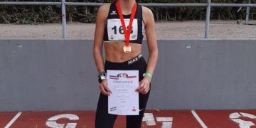 Leichtathletik: Alma Büttner wird Landesmeisterin im 400 Meter Lauf