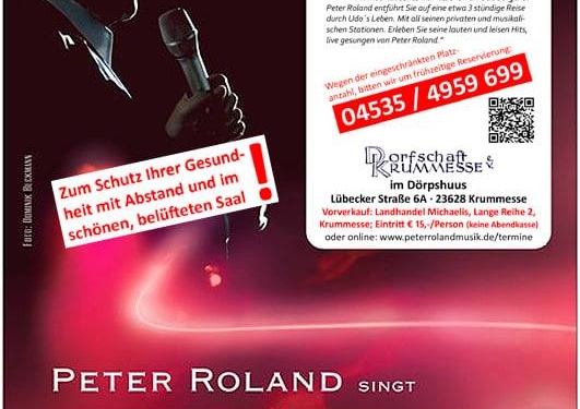Die Dorfschaft Krummesse freut sich auf Peter Roland