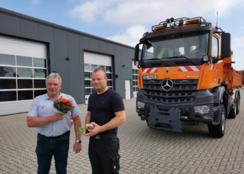 Wachwechsel beim Möllner Baubetriebshof