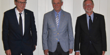 Führungswechsel beim Kiwanis Club Ratzeburg