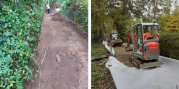 Ratzeburg: Treppenanlage zwischen der „Oelmannsallee“ und „Am Mühlengraben“ wird aufwendig erneuert