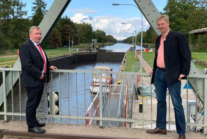 Schleuse Witzeeze 09.10.2020