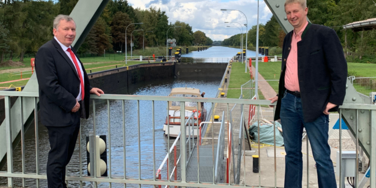 Brackmann: Nächster Ausbauschritt am ELK, Neubau der Schleuse Witzeeze kommt