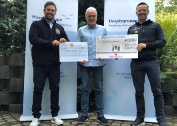 Round Table 126 übergibt gemeinsam mit der Glückstour e.V. Spende an Hospizgruppe Ratzeburg/ Mölln