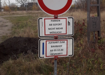 Büchen: Zufahrt zum Bahnhofsgelände aus Richtung Quellental wird gesperrt