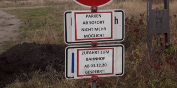 Büchen: Zufahrt zum Bahnhofsgelände aus Richtung Quellental wird gesperrt