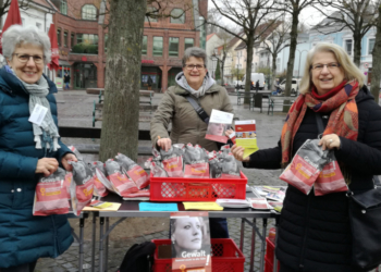 Gewalt kommt nicht in die Tüte!