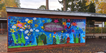 ‚Gemeinsam sind wir stark‘ – Graffitiprojekt an der Tanneckschule
