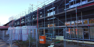 Sanierung des Altbautraktes der Gemeinschaftsschule Lauenburgische Seen nimmt Formen an