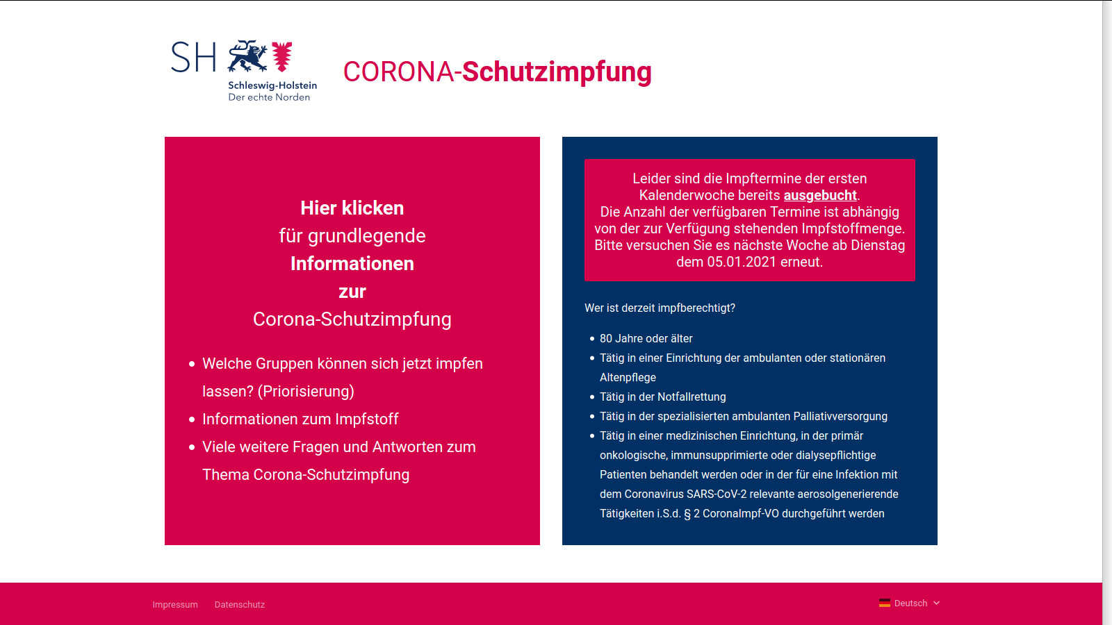 Corona: Panne bei Vergabe von Impfterminen - Südkreis ...