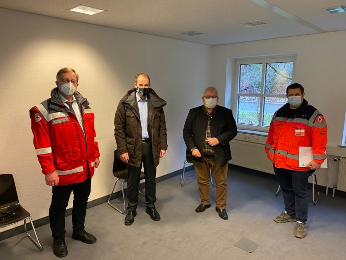 Besuch Impfzentrum