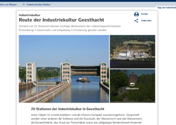 Industriekultur: Geesthacht stellt die vierte Route in der Metropolregion Hamburg vor