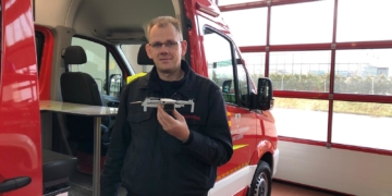 Eine Drohne für die Feuerwehr