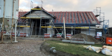 Göldenitz: Bau des Gemeindezentrums geht gut voran!